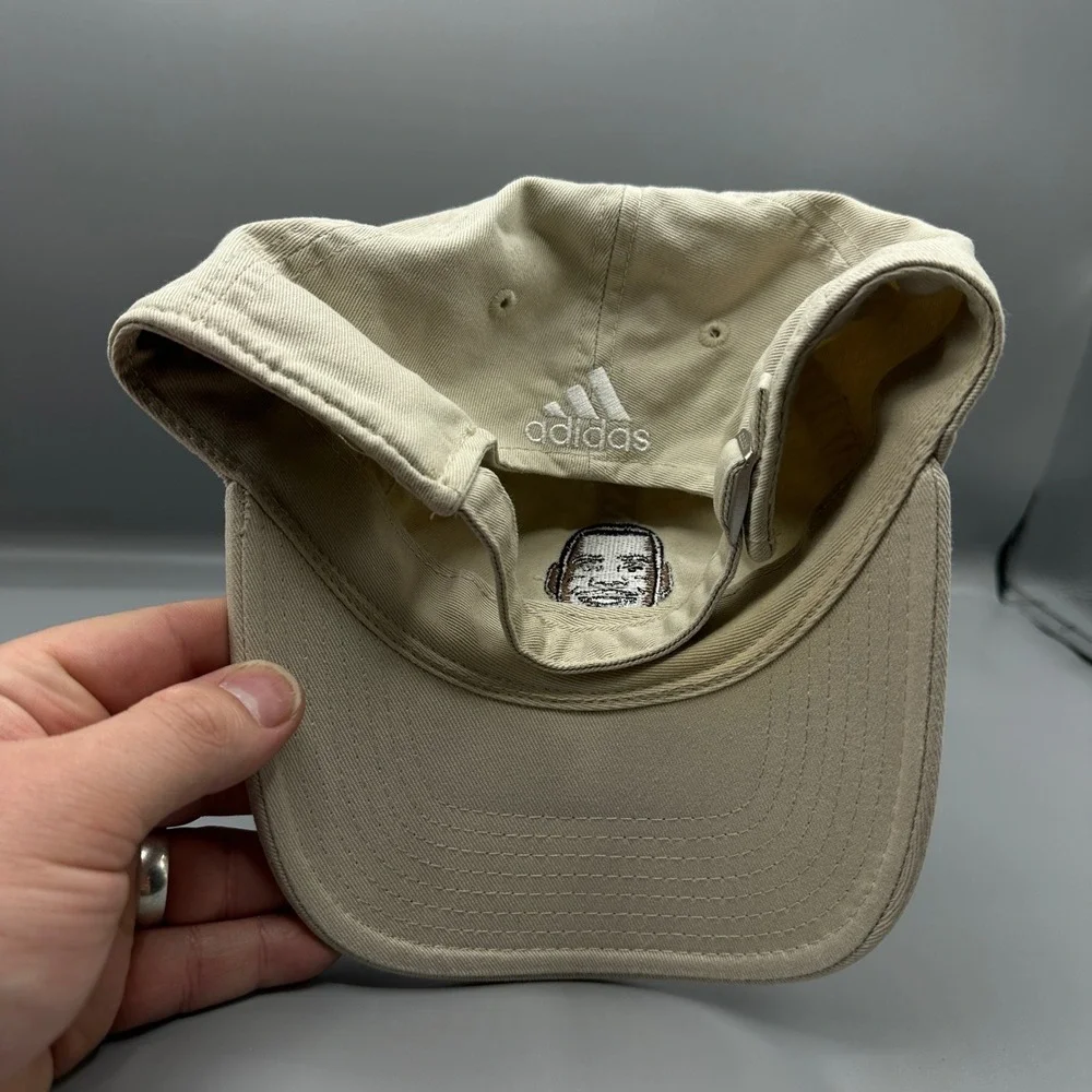 Adidas NBA Cleveland Cavaliers LeBron James Caricature‎ Hat Tan Khaki Adjustable
